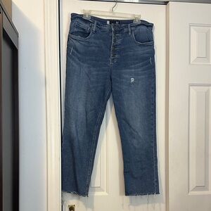 Kut from the Kloth Dark Blue Ankle Jeans